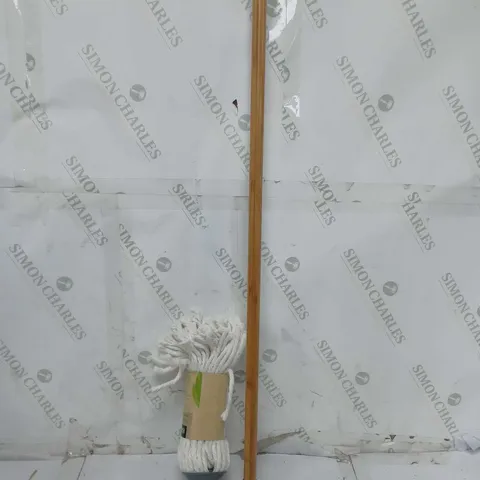BRAND NEW BOXED BAMBOO COTTON MOPS - 6 PER BOX - COLLECTION ONLY