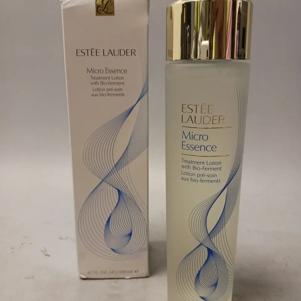 BOXED ESTEE LAUDER MICRO ESSENCE TREATMENT LOTION 200ML
