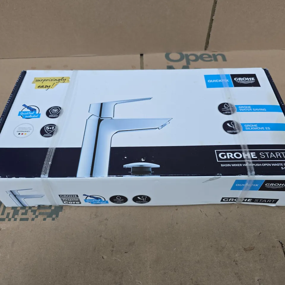 GROHE START BASIN MIXER TAP – BOXED