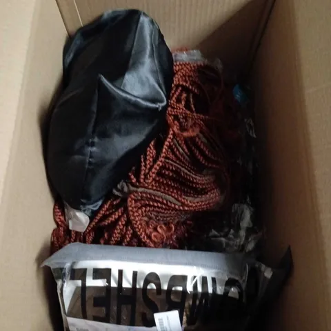 APPROXIMATELY 15 ASSORTED HAIR WIGS, HAIR EXTENSIONS & HAIR CLIPS IN A VARIETY OF LENGTHS & COLOURS 