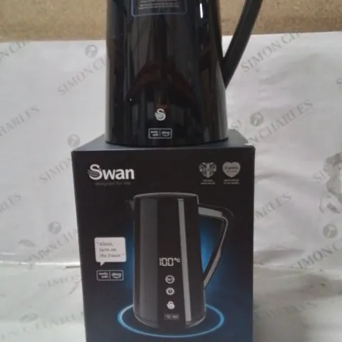 BOXED SWAN 1.5 DIGITAL KETTLE COMPATIBLE WITH ELEXA 
