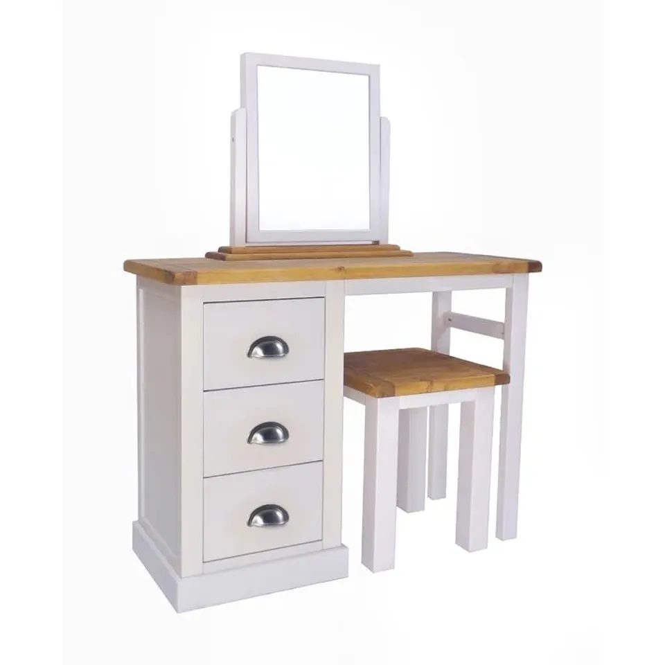 BOXED WOODMORE DRESSING TABLE WITH MIRROR (2 BOXES)
