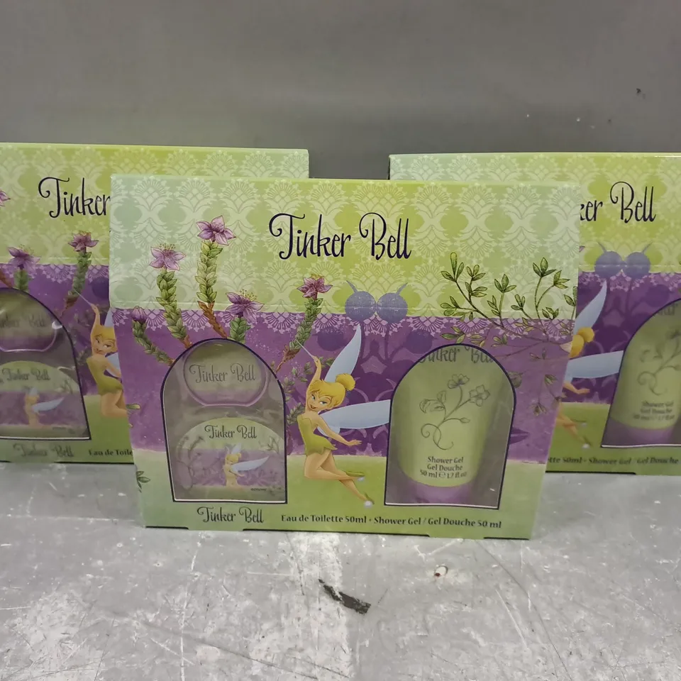 6 TINKERBELL EAU DE TOILETTE GIFT SETS 