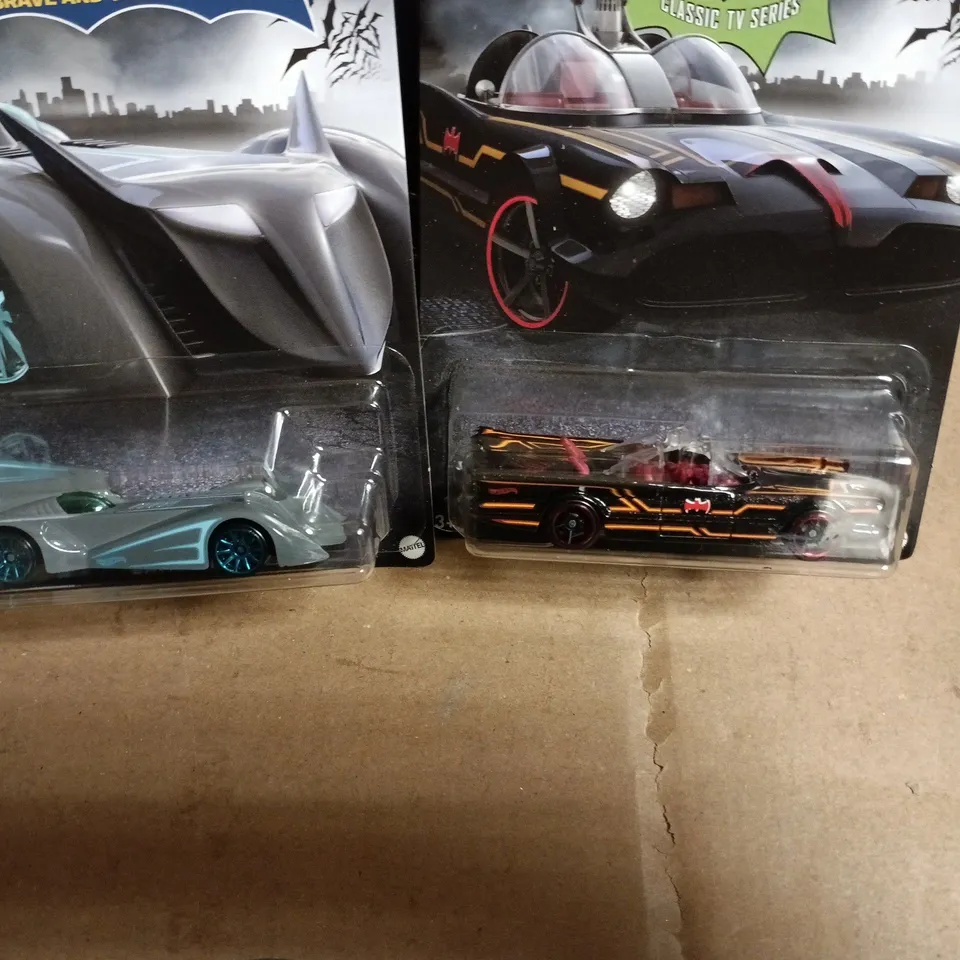 LOT OF 5 HOT WHEELS BATMAN THEMED CARS