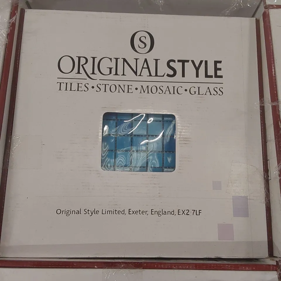 PALLET CONTAINING APPROXIMATELY 68x BRAND NEW BOXES OF 20pcs 327x327MM MOSAIC TILES