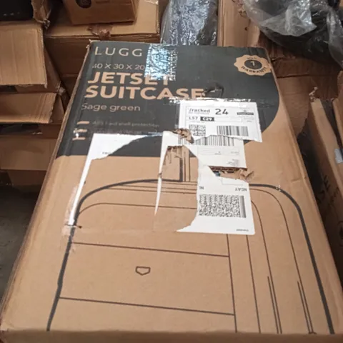  BOXED LUGG TRAVEL SUITCASE