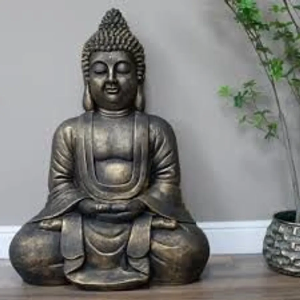 BRAND NEW BOXED HOMES DIRECT 365 RUSTIC BRONZE BUDDA 