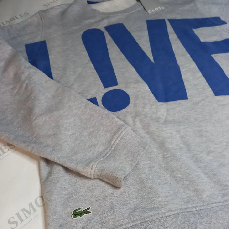 LACOSTE LIVE SWEATSHIRT SIZE UNSPECIFIED