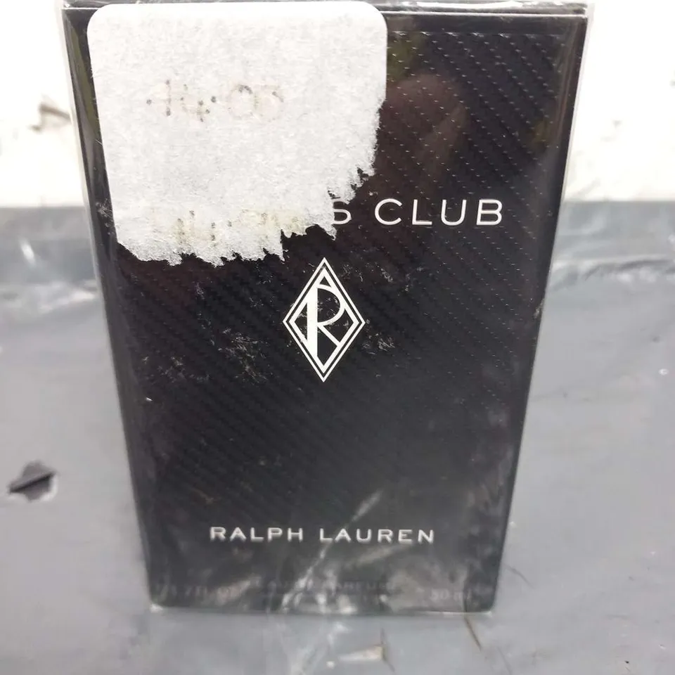 BOXED AND SEALED RALPH'S CLUB RALPH LAUREN EAU DE PARFUM 50ML