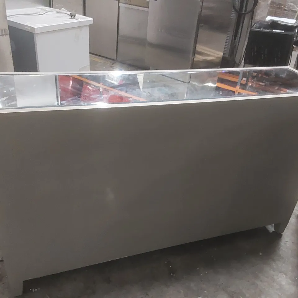 GALLO 4 DOORS MIRRORED LONG SIDEBOARD