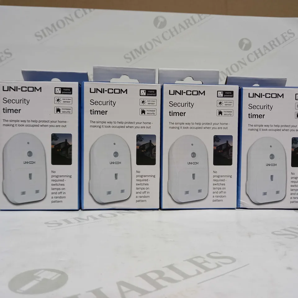 UNI-COM SET OF 4 SECURITY TIMERS