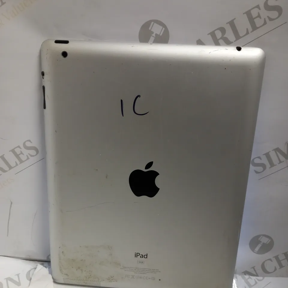 APPLE IPAD MODEL: A1395