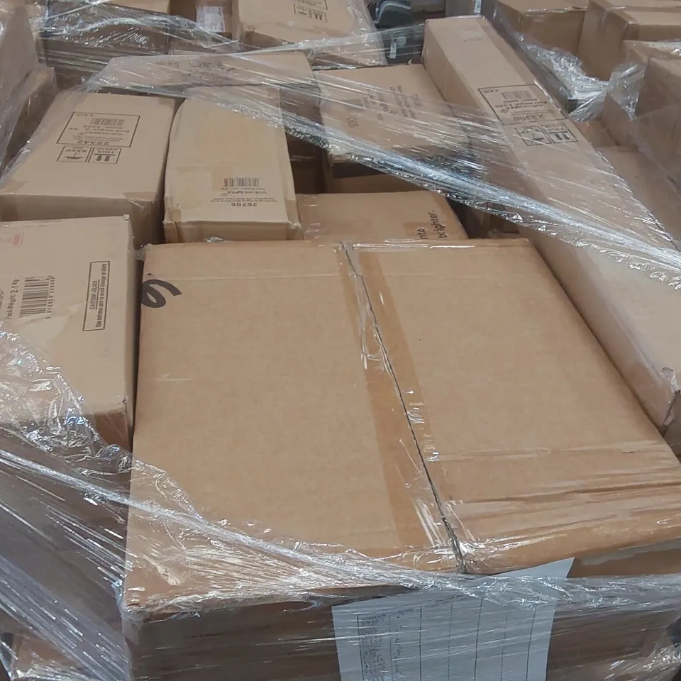 PALLET CONTAINING A VERY LARGE QUANTITY OF ASSORTED LIGHTING PRODUCTS