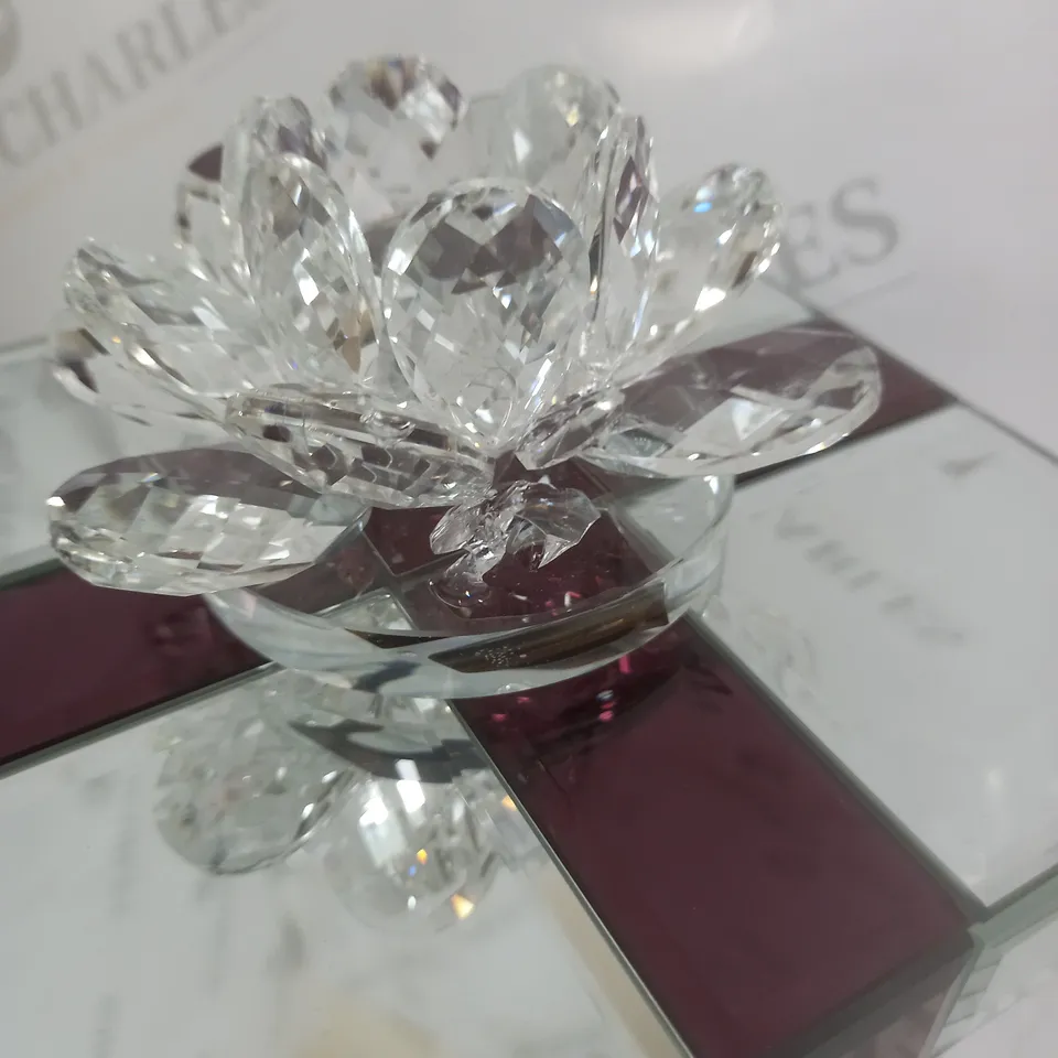 JM BY JULIEN MACDONALD LOTUS FLOWER PRESENT TRINKET BOX 