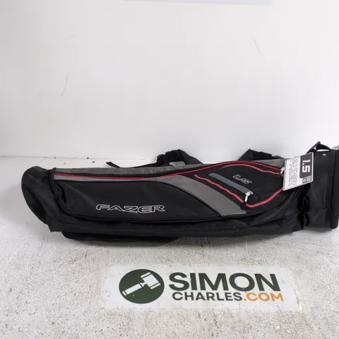 FAZER 1.5 GOLF CARRY BAG BLACK/RED