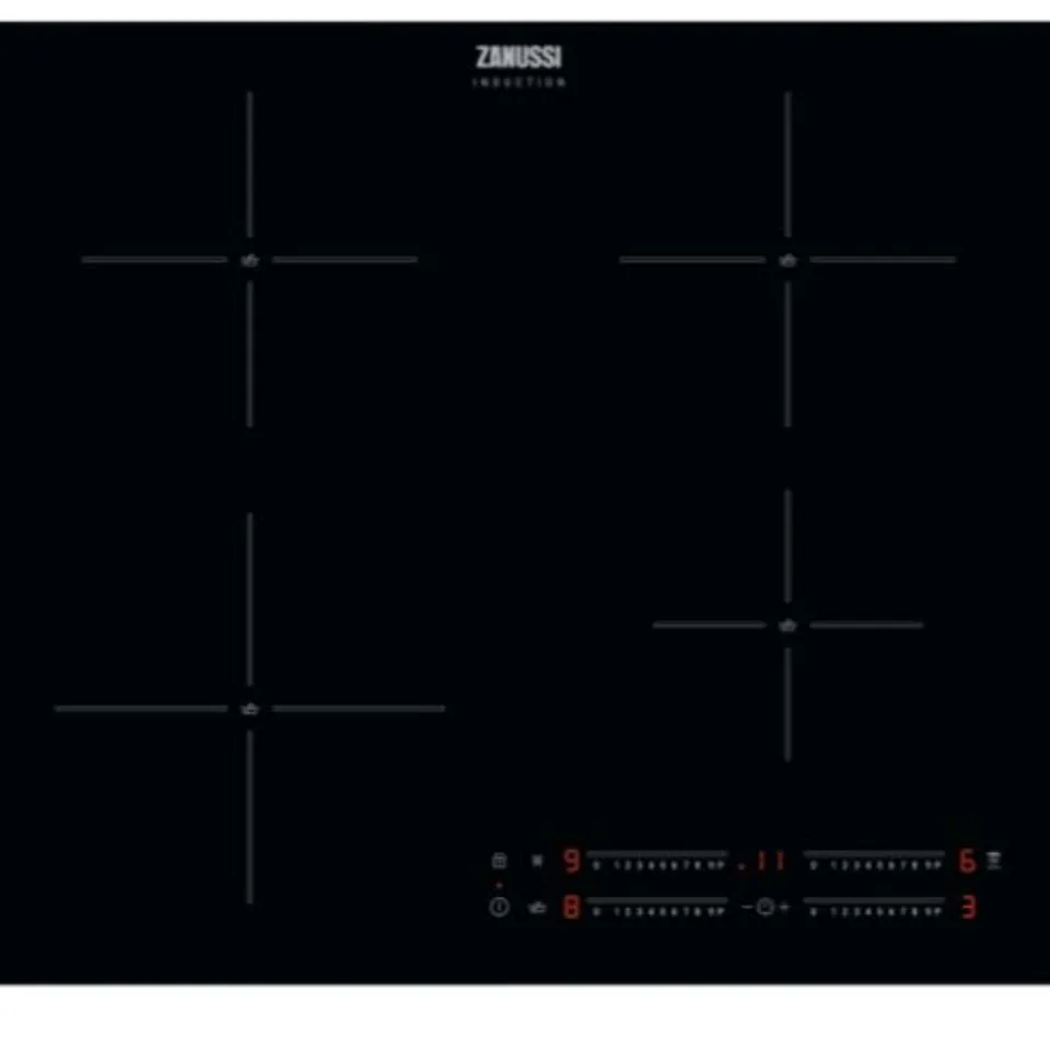 ZANUSSI INTEGRATED INDUCTION HOB Model ZIAN644K