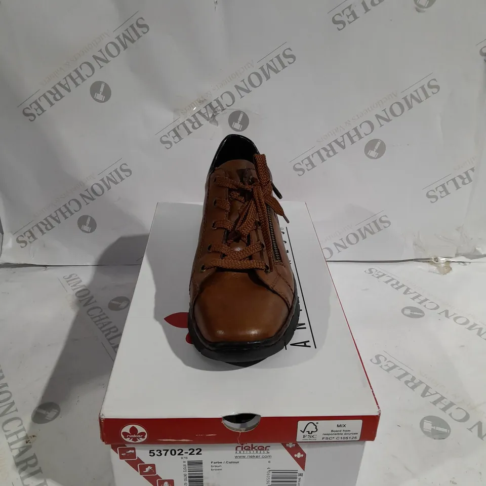BROWN RIEKER SHOES SIZE 5