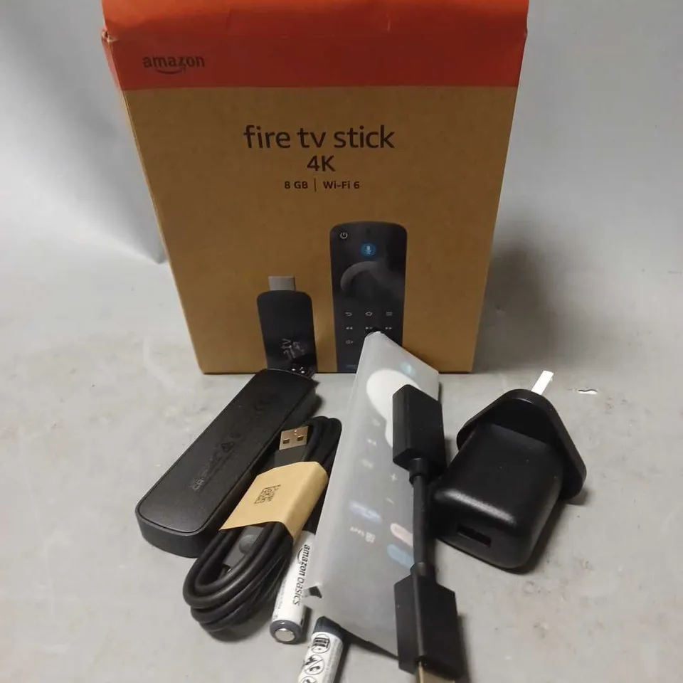 BOXED AMAZON FIRE TV STCK 4K 8GB WI-FI 6 