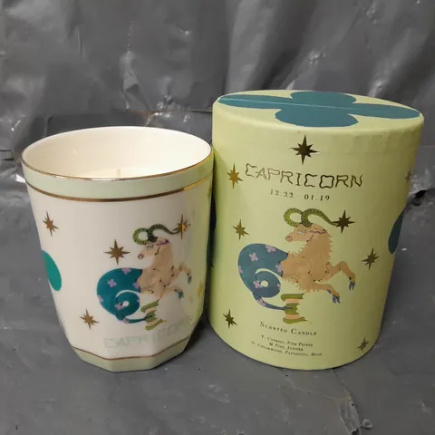 BOXED CAPRICORN SCENTED CANDLE 