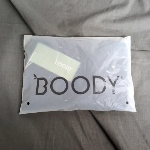 BOODY MEN'S LONG SLEEVE CREW NECK T-SHIRT – BLACK, UK SIZE M