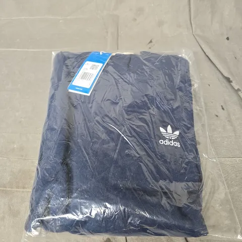 BAGGED ADIDAS ORIGINAL LOGO HOODIE - SIZE S
