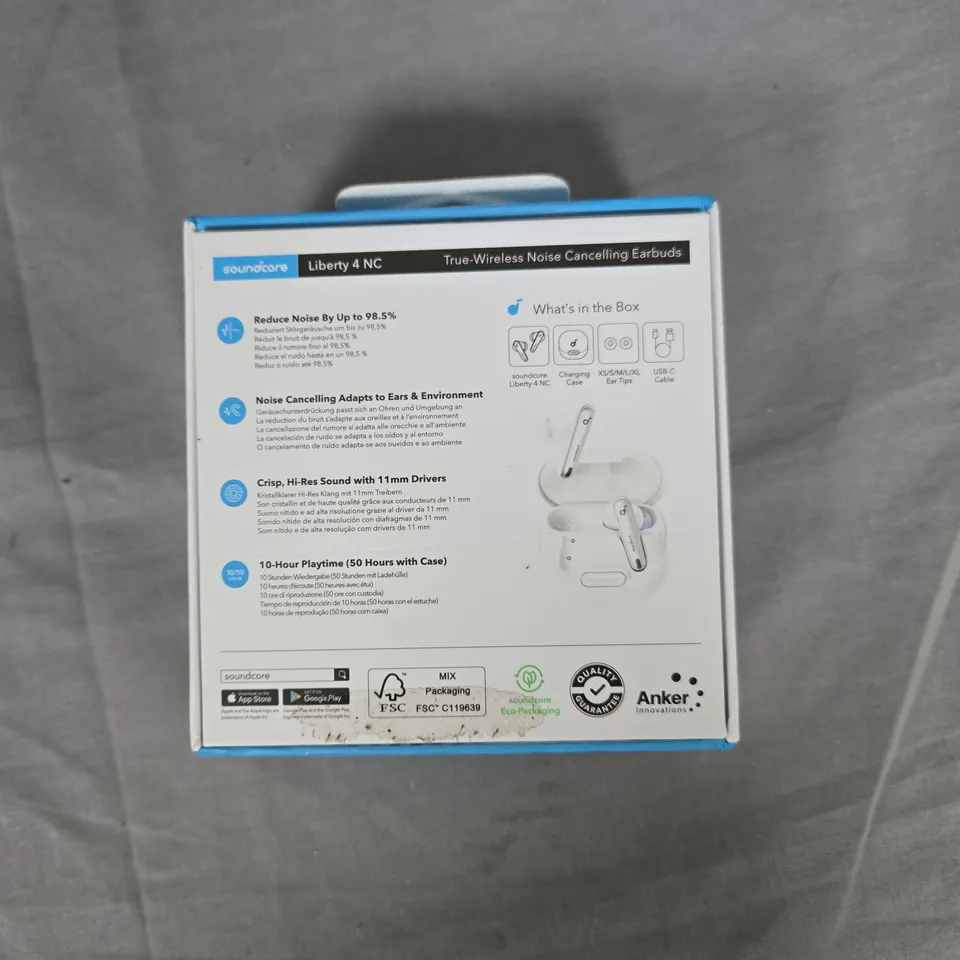 Soundcore Liberty 4 NC True Wireless Noise Cancelling Earbuds