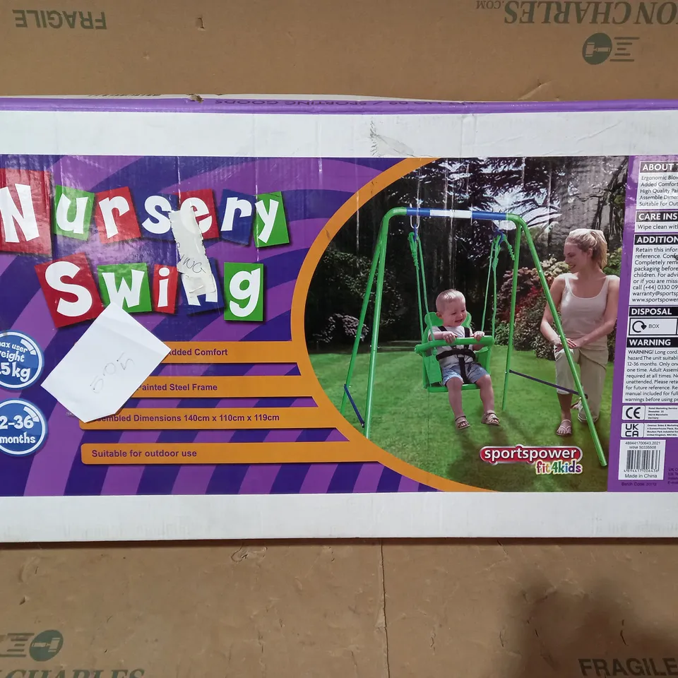 NURSERY SWING 12-36 MONTHS