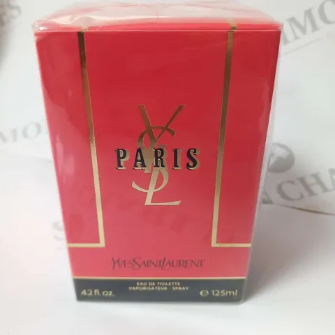 BOXED AND SEALED YVES SAINT LAURENT PARIS EAU DE TOILETTE 125ML