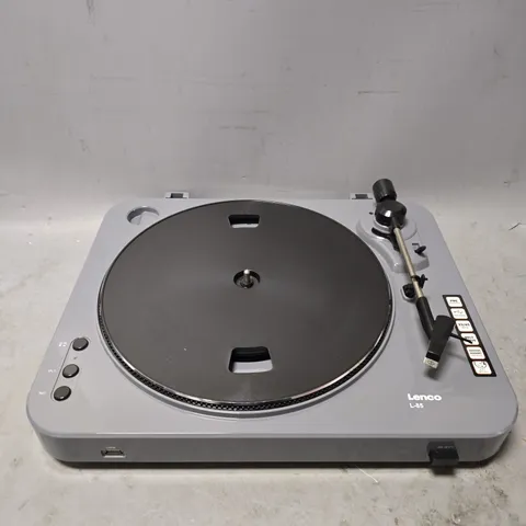 LENCO L-85 TURNTABLE IN GREY