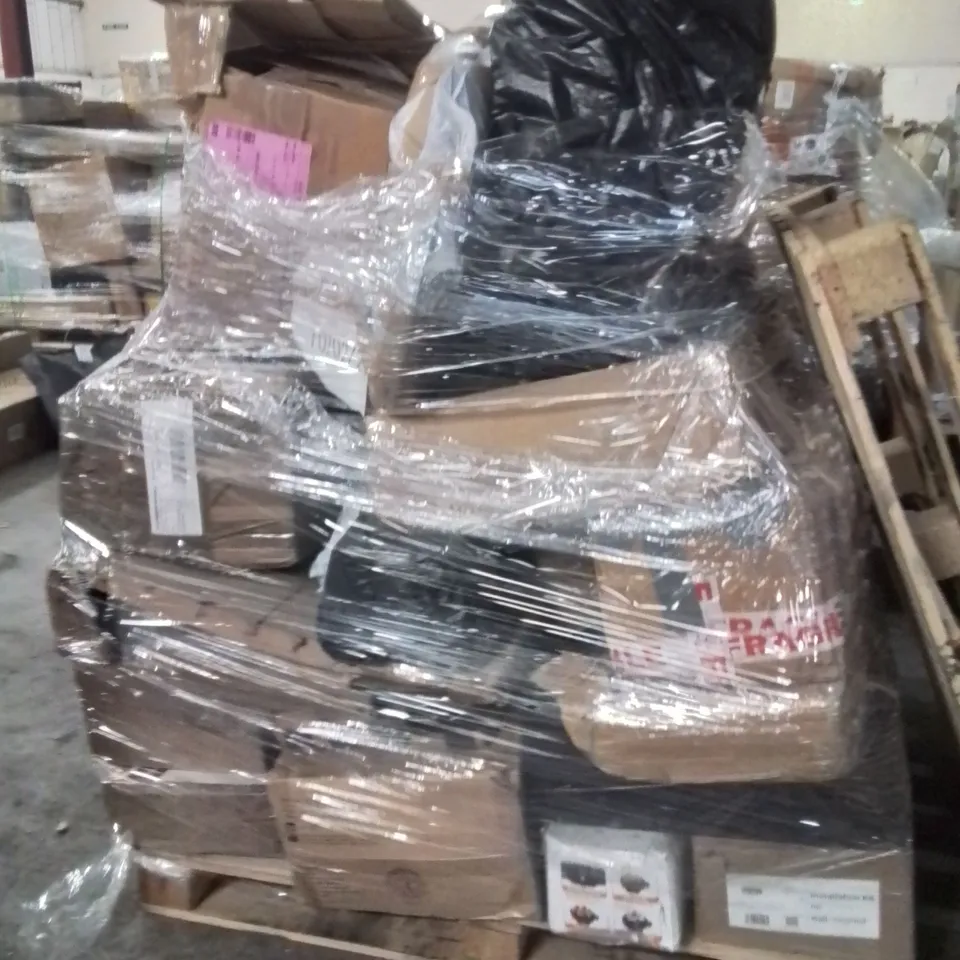 PALLET TO CONTAIN NEO PRODUCTS AND OTHER ASSORTED HOUSEHOLD GOODS TO INCLUDE;HEATED BLANKET,SUITCASE,SLUSHY MACHINE