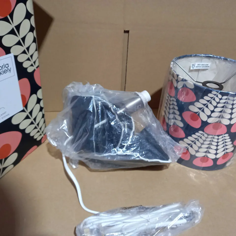 BOXED JOHN LEWIS ORLA KIELY TABLE LAMP