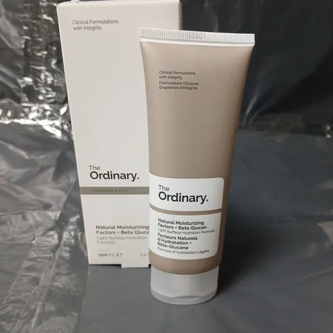 THE ORDINARY NATURAL MOISTURIZING FACTORD + BETA GLUCAN FORMULA - 100ML