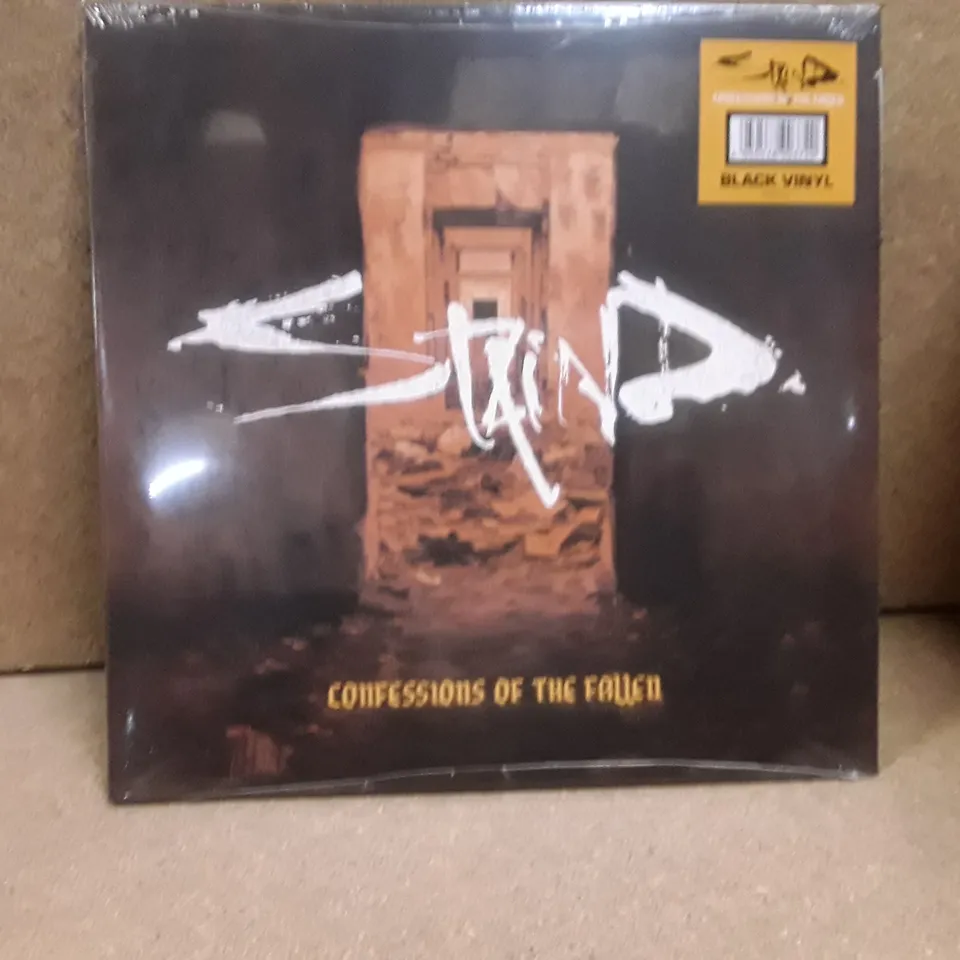 STAIND CONFESSION OF THE FALLEN BLACK VINYL 