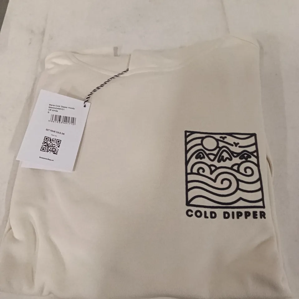 BOX OF BRASS MONKEY HOODIES - OFF WHITE SIZE SMALL APPROXIMATELY 2