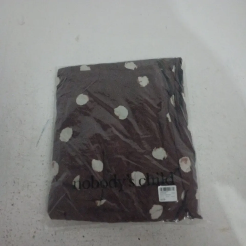 NOBODYS CHILD HARTLEY MIDAXI DRESS – BROWN (UK 12)
