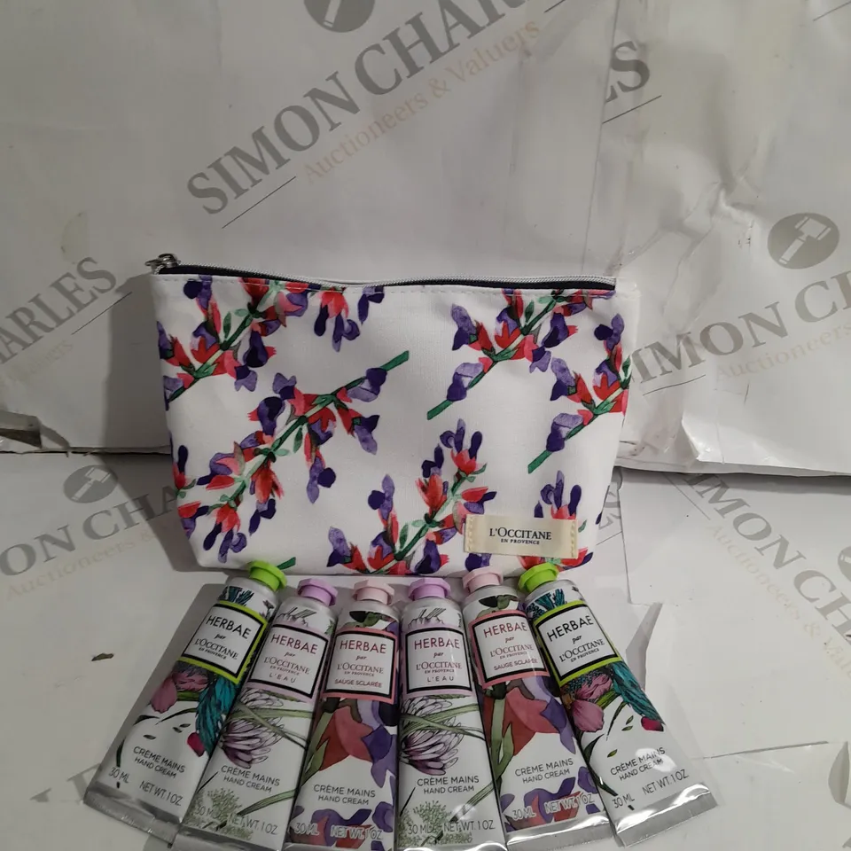 BOXED L'OCCITANE HAND CREAM SET