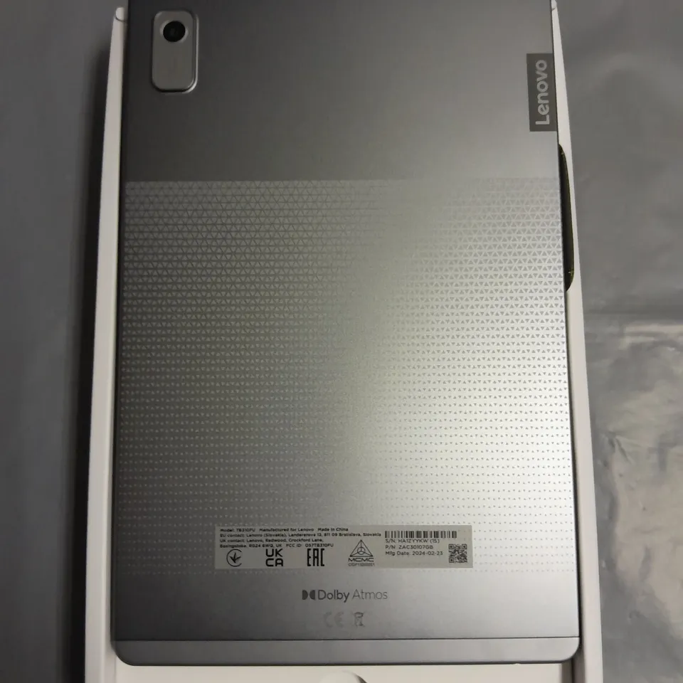 BOXED LENOVO TAB M9 + CLEARCASE 