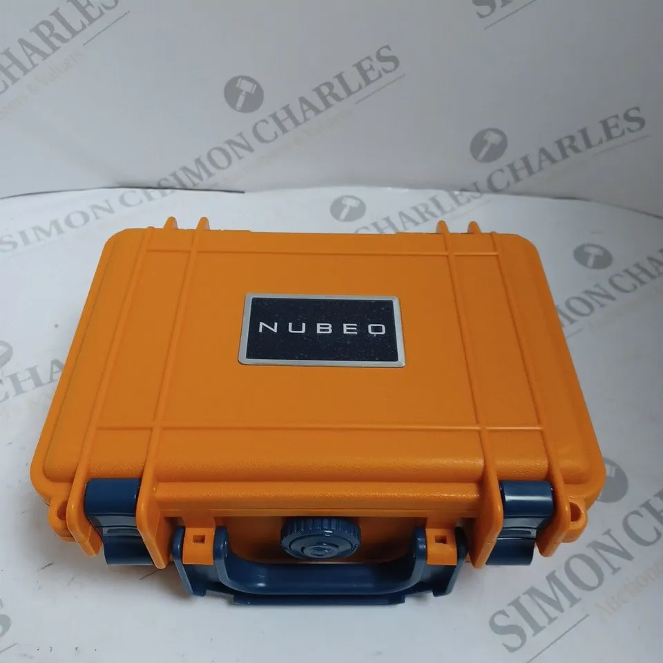 BOXED NUBEO LIMITED EDITION 83/125 BLACK WATCH 