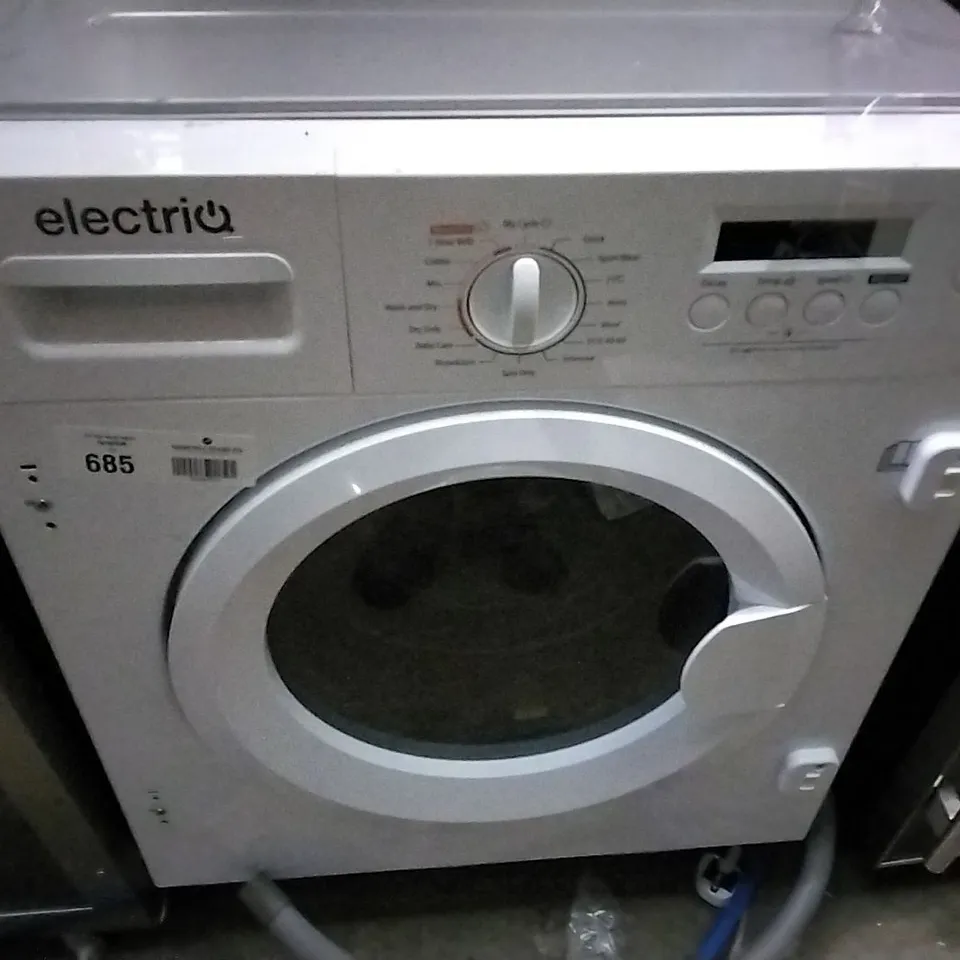 DESIGNER ELECTRIQ WASHER DRYER MACHINE WHITE 