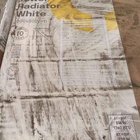 PALLET CONTAINING APPROXIMATELY 35 CURVED TOWEL RADIATORS
