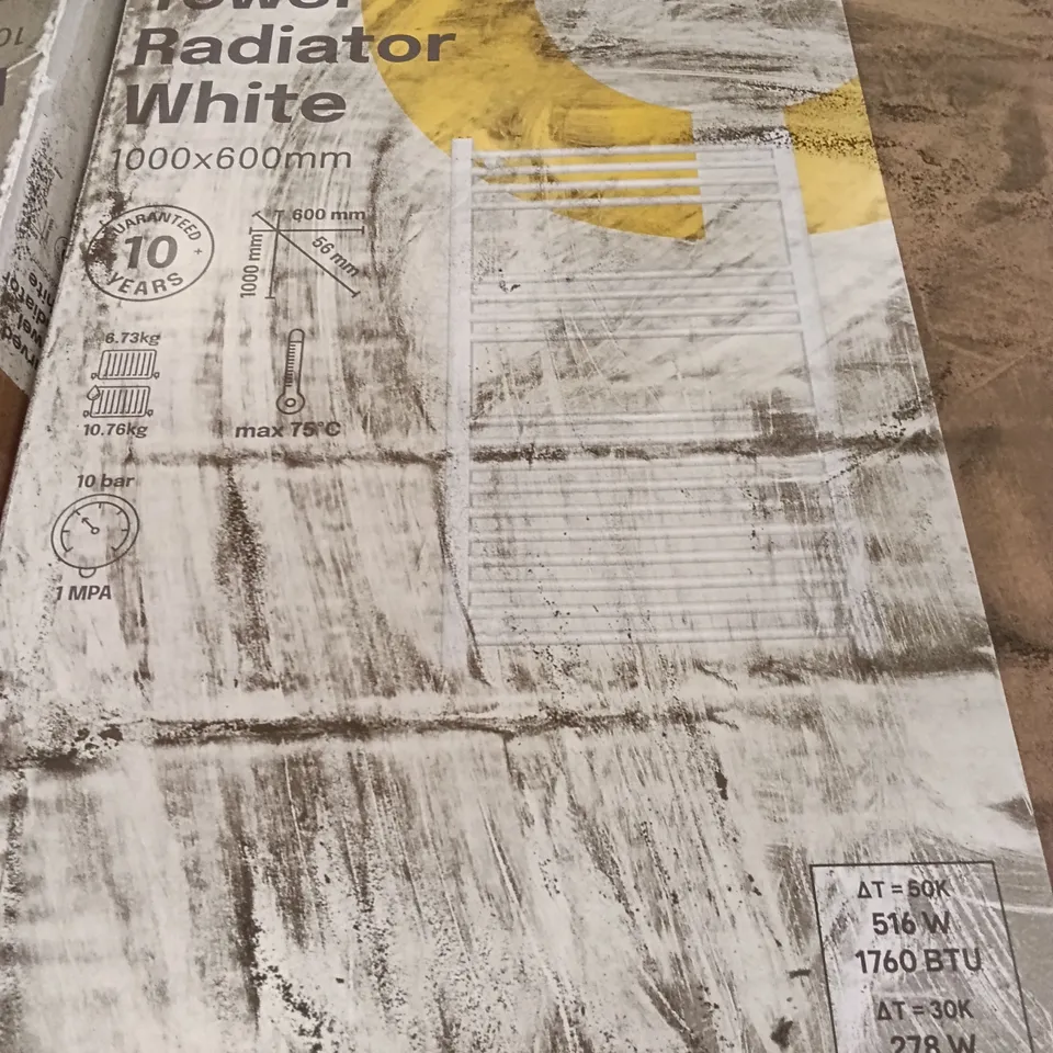 PALLET CONTAINING APPROXIMATELY 35  CURVED TOWEL RADIATORS 