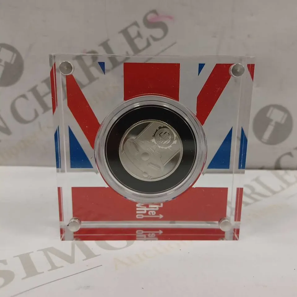 THE ROYAL MINT THE WHO 2021 UK HALF-OUNCE SILVER PROOF COIN 