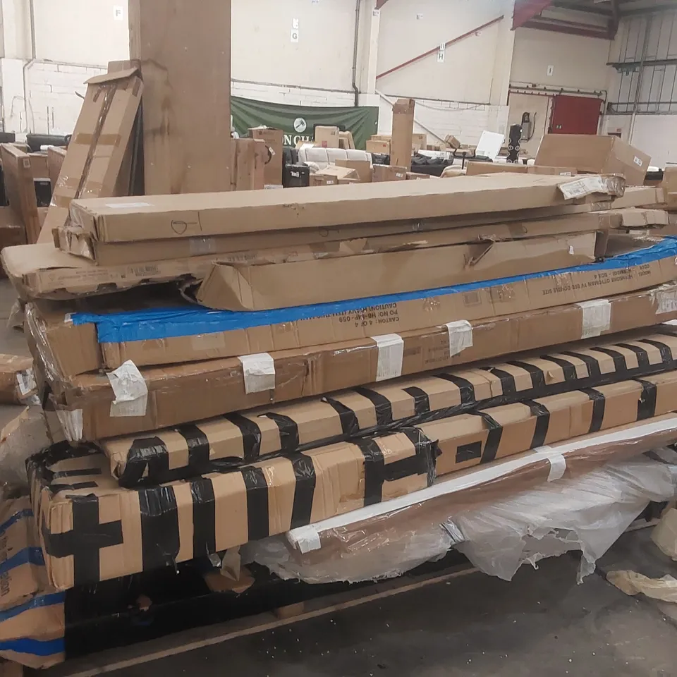 PALLET CONTAINING A VERY LARGE QUANTITY OF ASSORTED FURNITURE PARTS ECT