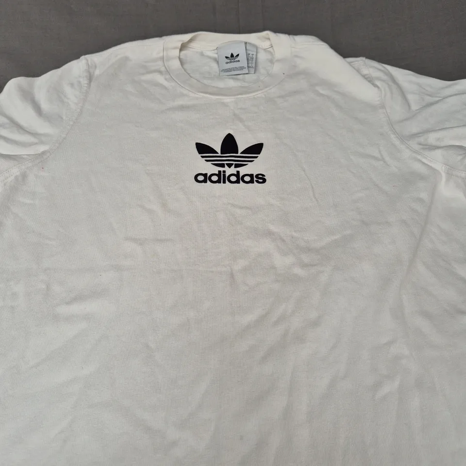 ADIDAS ORIGINAL LOGO CASUAL TEE SIZE L