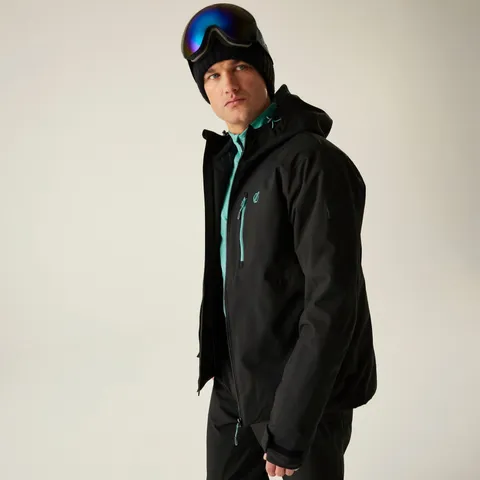 BRAND NEW REGATTA MEN'S EAGLE III SKI JACKET IN BLACK - 5XL