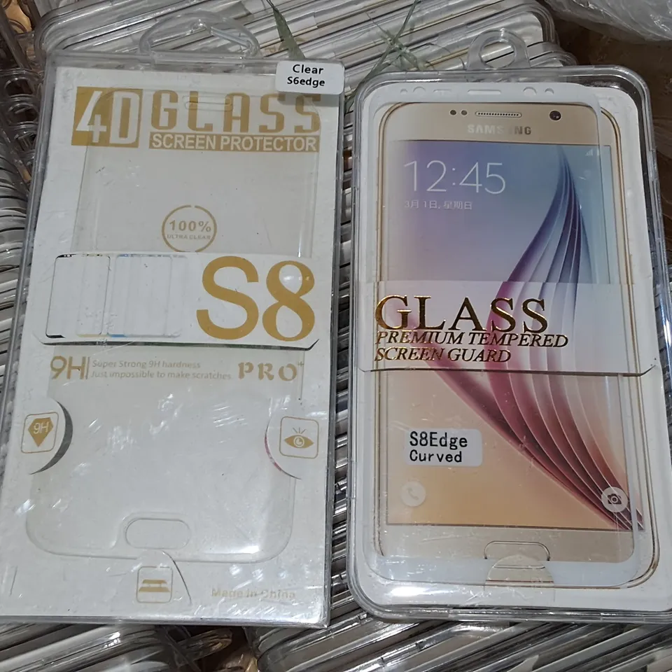 LARGE QUANTITY OF SAMSUNG S8 SCREEN PROTECTORS 