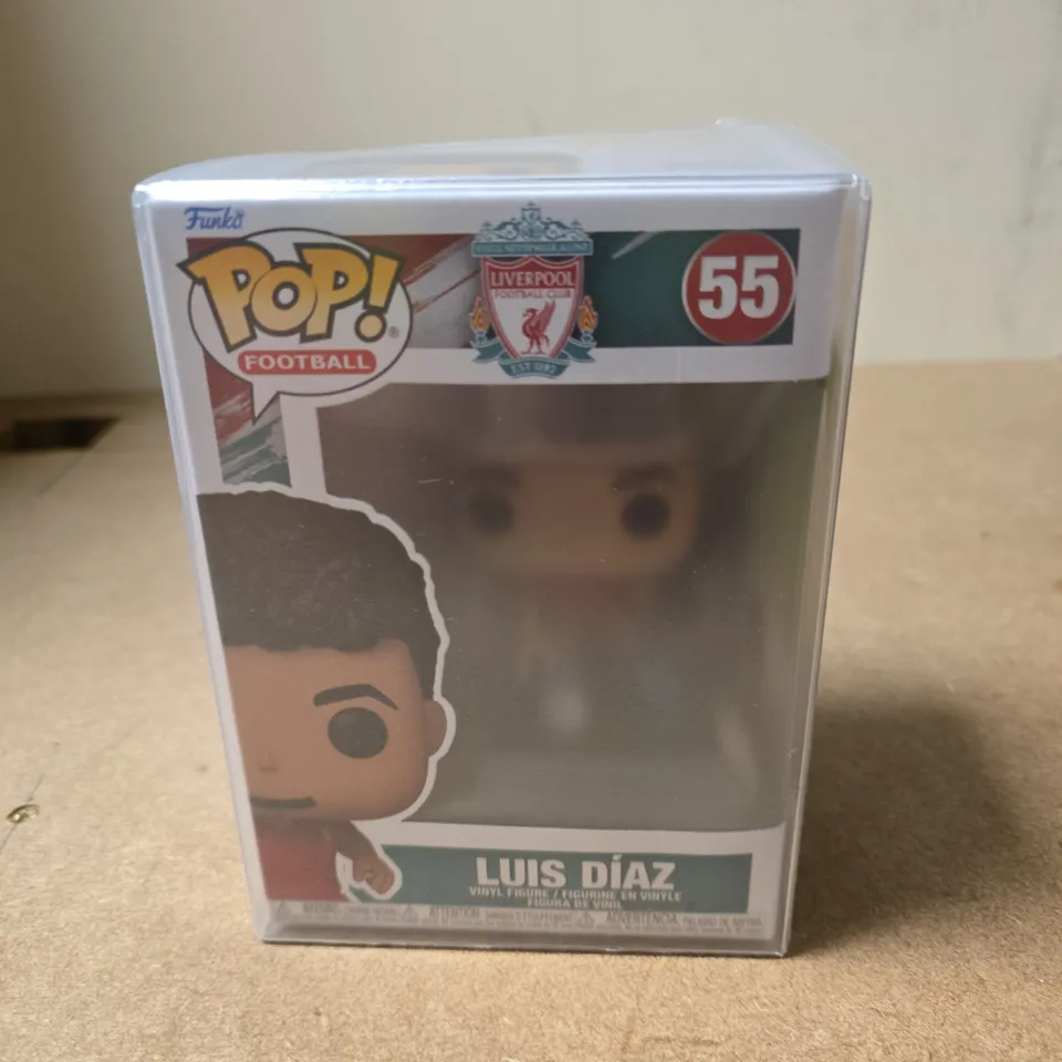 FUNKO POP! FOOTBALL LUIS DIAZ (LIVERPOOL FC) – BOXED