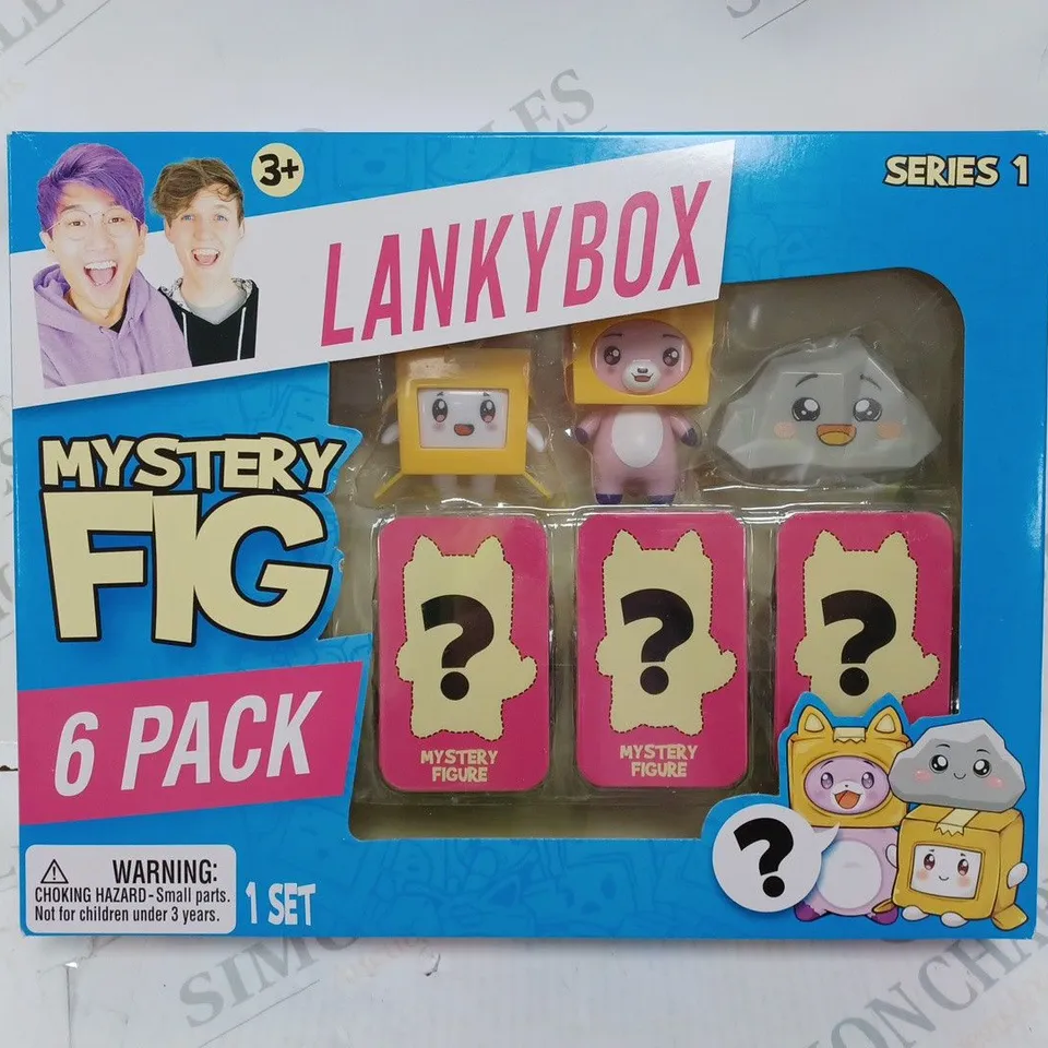LANKYBOX MYSTERY FIGURES 6 PACK