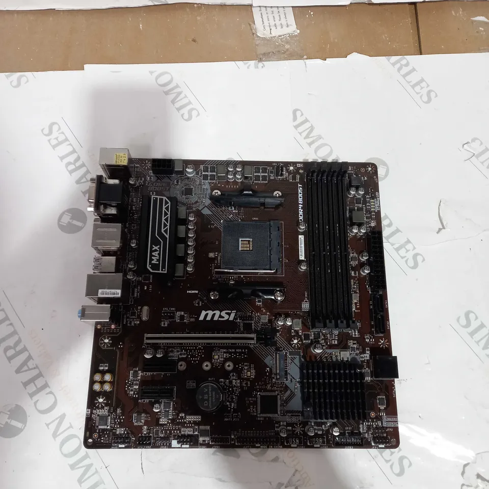 BOXED MSI B550 PRO-VDH MOTHERBOARD