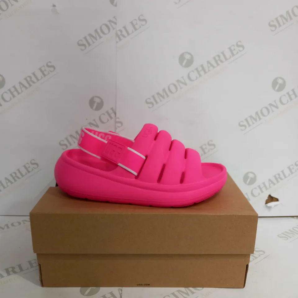 UGG SPORT YEAH CH23 IN TAFFY PINK - KIDS UK 13
